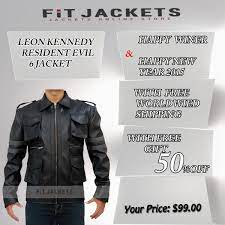 Leon Kennedy Resident Evil 6 Jacket Leon Kennedy Leon S Kennedy Jackets