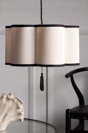 Maybe you would like to learn more about one of these? Black Cream Lantern Curved Ceiling Lamp Shade Rockett St George