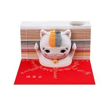 Cat lecturing germans to withdraw 1933colourise @adpha in comparison, the life of a cat is an easy one one. Maneki Neko Lucky Cat Omoshiroi Block 3d Memo Pads Omoshiroi Block Shop