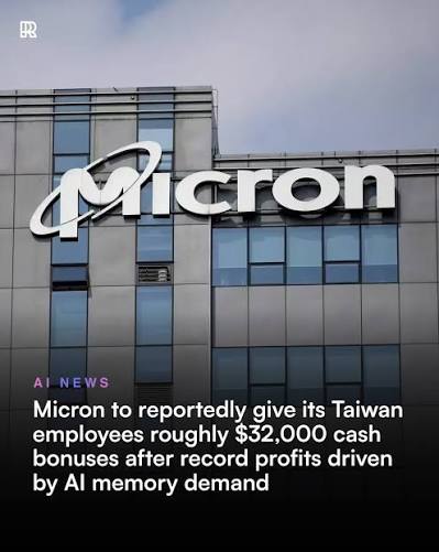 Micron will give employees in Taiwan record bonuses after ...