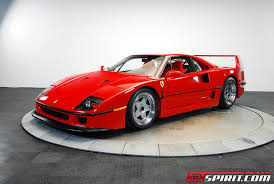 Crafted and designed as a celebration of ferrari's 40th anniversary, the f40 represents the last automobile from the ferrari marque personally approved by enzo ferrari. For Sale Ferrari F40 Gtspirit