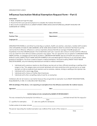 Maybe you would like to learn more about one of these? Medical Exemption Request Form Template