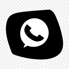 Download this premium vector about whatsapp icon, and discover more than 13 million professional graphic resources on freepik. Black Whatsapp Logo Vector Png Similar Png