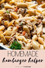 Easy Ground Turkey Pasta Shell Pasta Recipe Kroll S Korner Recipe Great Pasta Recipes Ground Turkey Pasta Pasta Recipes