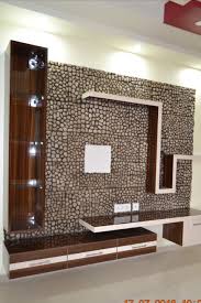 Real Pebbles Used On Wall For Tv Unit Background Modern Pebbles Tv Unit Design Modern Bedroom Lcd Unit Design Wall Tv Unit Design Tv Unit Furniture Design