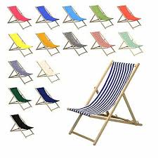 These are the same chairs you see on promenades and beaches all around the uk. Wooden Deck Chair Chairs Traditional Folding Sun Lounger Garden Beach Seaside Ebay