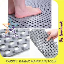 Karpet karet lubang diy kamar mandi antislip 30x30 cm interlock Karpet Kamar Mandi Anti Slip Bahan Pvc Ukuran 30x30 Cm Model Polkadot Terbaru Juli 2021 Harga Murah Kualitas Terjamin Blibli