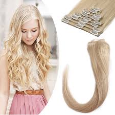 Hair extensions hair extensions are the least talked about accessory! Amazon Com 24 Inch Clip In Hair Extensions Natural Blonde Remy Human Hair For Women 8pcs 18 Clips Full Head Soft Straight Hair 24 80g 24 Beauty