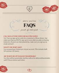 Team Sabrina put together a guide for accessing the @TeamSabrina presale.  You must RSVP for each city you wish to attend, as presale codes are unique  to each city. You can only