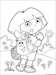 Il s'agit d'un programme destiné aux enfants afin de leur apprendre le coloriage. Coloriage Gratuit Dora L Exploratrice Imprimer