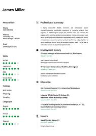 Create A Perfect Resume In 5 Minutes Online Resume Builder