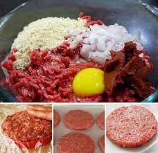 Pinoy Style Hamburger Patties