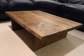 Oak Beam Sleeper Coffee Table Solid Oak Rustic Handmade Chunky Wood Coffee Table Square Wood Coffee Table Rustic Coffee Tables