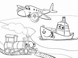 Printable summer road trip pdf coloring page. Transport Coloring Pages Coloring Home