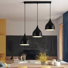 Opt for a pendant light in a vintage silhouette to tie the look together. Linear 3 Light Track Light Vintage Metal Pendant Light In Dome For Kitchen Island Pool Table Onlywonderful Com