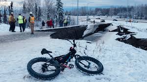 Penney building, 5th avenue and downing street, anchorage, alaska, partly collapsed by the march 28, 1964 earthquake. Earthquake Shreds Highways And Sows Panic In South Central Alaska The New York Times