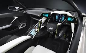 Honda Designs Car Without Steering Wheel Telegraph Futuristic Cars Interior Futuristic Cars Small Sports Cars