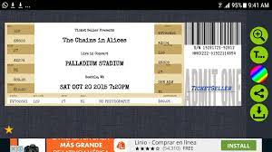 It doesn't matter whether you want to create elaborate pranks or just dream of a summer vacation in the sun, this is the app you need to create a fake flight ticket. Fake Concert Ticket Generator Ticket Maker For Android Apk Download