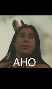 Aho young warrior! #williamknifeman #ahoyoungwarrior #jokes