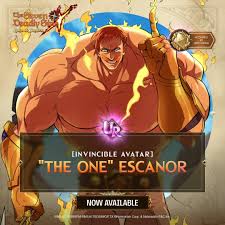 So here we are, bring you … The Seven Deadly Sins Grand Cross Invincible Avatar The One Escanor Now Available Facebook
