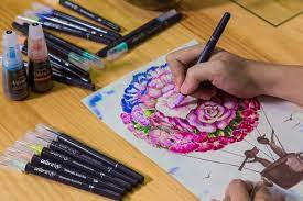 Yes you read that right these pens unscrew the opposite way than you are used to. Take Your Art To The Next Level With Watercolor Brush Pens Colorit