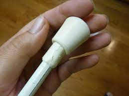 First i measured the tension rod to fit my doorway. Fixing It Tension Rods Sincerely Emily