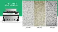 AMD® LITE Rice Color Sorter Machine to Separate Yellow and Chalky Rice