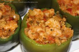 Shrimp Stuffed Peppers Realcajunrecipes Com La Cuisine De Maw Maw Recipe Stuffed Peppers Bell Pepper Recipes Peppers Recipes