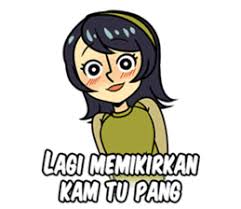  Cewek Banjar By Segocha Sticker Sticker 12312196 In 2021 Banjar Stickers Sticker Set