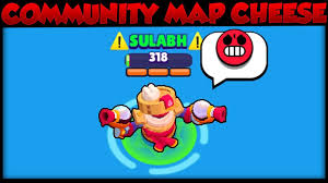 I did not create the drawing and music. Community Showdown Map Cheese Brawl Stars Mapmaker Youtube