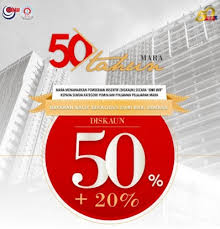 Untuk besaran kredit limit yang diberikan mulai dari rp. Diskaun 50 Untuk Pinjaman Pelajaran Mara Jmr23