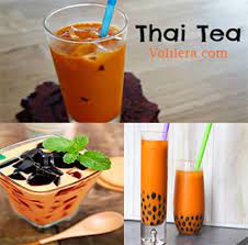 Cara gampang membuat thai tea dengan grass jelly cincau hijau daluman yang lezat resep masakanku.secara umum, milk tea dibuat dengan bahan dasar teh hitam, namun juga bisa dibuat dengan jenis teh lain, seperti teh hijau atau thai tea yang populer. Resep Minuman Thai Tea