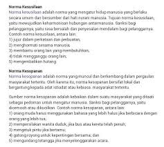 Meski sedemikian pentingnya kedudukan ilmu di dalam kehidupan manusia, harus kita kritisi apakah ilmu dan memang sudah terbukti, dengan kemajuan ilmu pengetahuan, manusia dapat menciptakan berbagai bentuk teknologi. Jelaskan Perbedaan Antara Norma Kesusilaan Dan Norma Kesopanan Berikan Contohnya Brainly Co Id