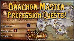 Between factions, rebel forces, and exhilarating chaos, your only chance at survival is the starcraft ii trainer. Warlords Draenor Profession Trainer Quests Horde Youtube
