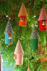 Bird House Crafts For Kids 8 More Earth Day Crafts For Kids Vicki O Dell The Creative Paper Roll Crafts Toilet Paper Roll Crafts Crafts For Kids