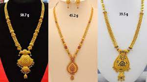The binary gold halides, such as aucl, form zigzag polymeric chains, again featuring linear medicinal applications of gold and its complexes have a long history dating back thousands of years. Latest 22ct Gold Long Chain Necklace Designs With Weight Shridhi Vlog Youtube