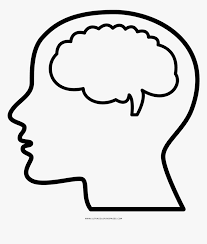 These alphabet coloring sheets will help little ones identify uppercase and lowercase versions of each letter. Brain And Head Coloring Page Cabeza Con Cerebro Para Colorear Hd Png Download Transparent Png Image Pngitem