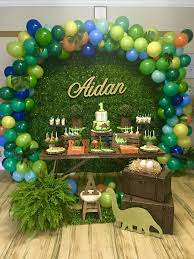 Baby Dinosaur Decoration Food To Do In 2019 Boy Birthday Parties Dinosaur Birthday Theme Dinosaur Birthday Party Decorations Boy Birthday Parties