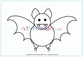 Bat coloring page for adults and kids is my contribution. Bat Colouring Page