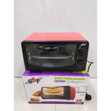 Mesin oven dilengkapi dengan sistem pengapian atas yang dilengkapi dengan pengaturan suhu otomatis. Oven Listrik Gsf G 4612 Pemanggang Serbaguna Kapasitas 12 Liter Shopee Indonesia