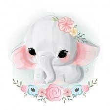Cute Baby Elephant Cute Baby Elephant Elephant Drawing Baby Animal Drawings