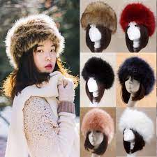 Women Men Russian Thick Fluffy Cap Fur Headband Hat Warm Ear Warmer Ski Classic Walmart Canada