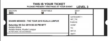We did not find results for: Shawn Mendes The Tour 2019 Kuala Lumpur