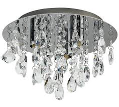 Buy Argos Home Ivy Glass Droplet Ceiling Light Ceiling Lights Drop Ceiling Lighting Ceiling Lights Mirror Ceiling