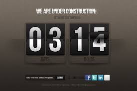 Under Construction Counter Free Psd Template Psd Template Free Free Web Template Psd Templates