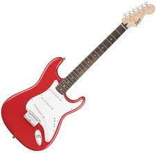 Explore stratocaster guitars from squier. Fender Squier Bullet Stratocaster Ht Il Fiesta Red Muziker