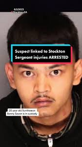 A Police Sergeant in #stockton is in recovery Wednesday after he was  injured