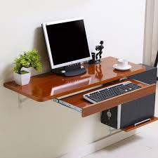 Simple Home Desktop Computer Desk Simple Small Apartment New Space Saving Wall Table Computer Desk Design Desktop Computer Desk Home Office Design