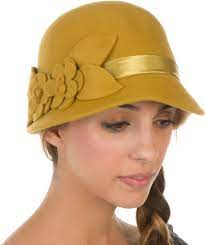 Sakkas Vivian Vintage Style 100 Wool Cloche Bell Hat With Flower Accent Fancy Hats Vintage Fashion Hats For Women