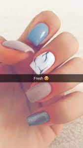 Pin By Lm On Acrylics Short Acrylic Nails Fake Nails Cute Acrylic Nails